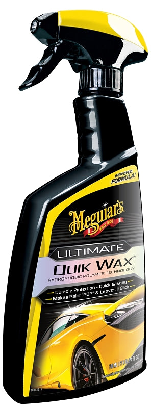 Meguiar's G200924 Ultimate Quik Wax, 24 oz, Liquid, Moderate, Sweet