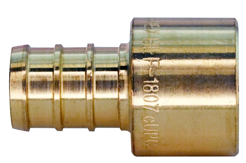 ADAPTER BRASS 1/2 X 1/2IN