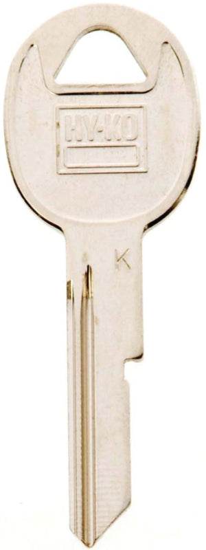 Hy-Ko 11010B47 Key Blank, Brass, Nickel