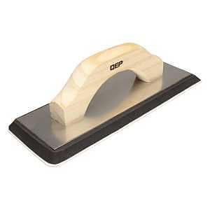 QEP 10070 Grout Float, 12 in L, 4 in W, Easy-Grip Handle, Rubber