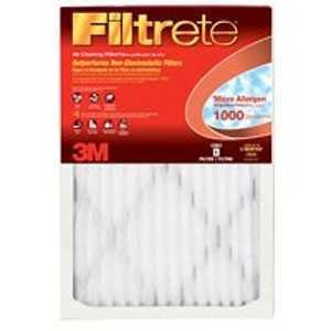 Filtrete 9825DC-6-C Air Filter, 24 in L, 16 in W, 11 MERV, 1000 MPR