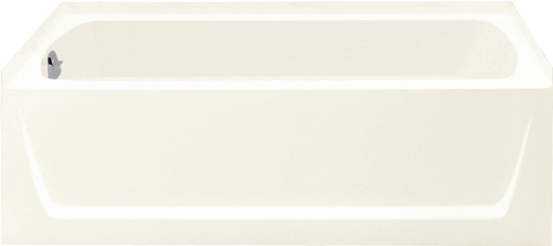 Sterling Ensemble 71171110-0 Bathtub, 44 gal Capacity, 60 in L, 30 in W, 18 in H, Alcove Installation, Vikrell, White