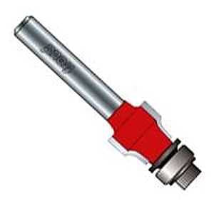 Freud 41-502 Router Bit, 1/2 in Dia Cutter, 2 in OAL, 1/4 in Dia Shank, 2-Cutter, Carbide