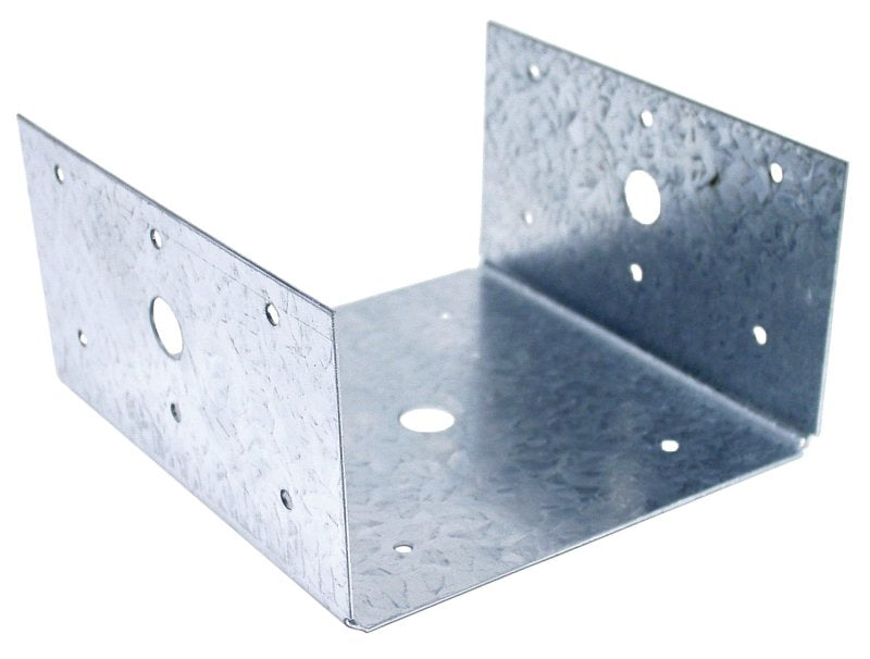 Simpson Strong-Tie BC BC60 Post Base, 6 x 6 in Post, 18 ga Gauge, Steel, Galvanized/Zinc