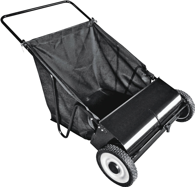 26IN YARD SWEEPER W/NYLON BAG