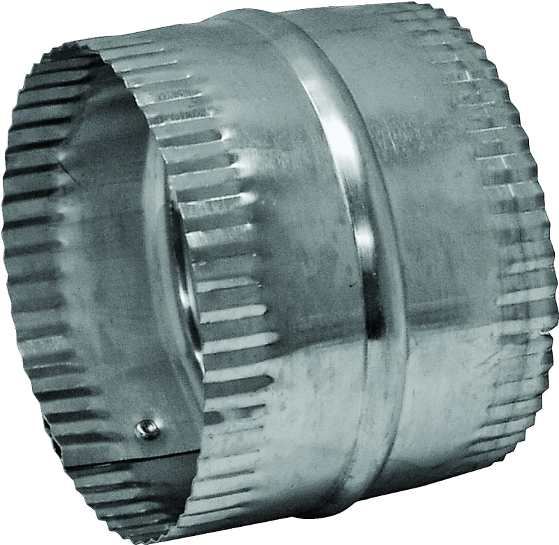 Lambro 244 Duct Connector, 4 in Union, Aluminum