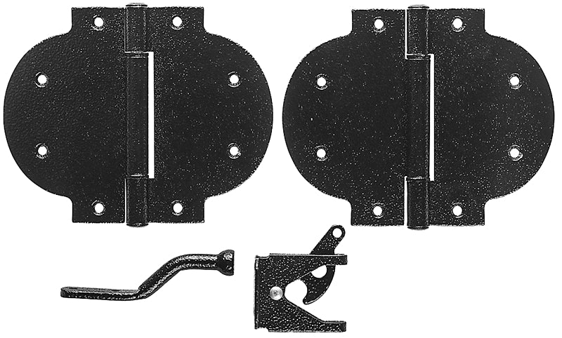 N109-019 GATE KIT ARCHED BLACK