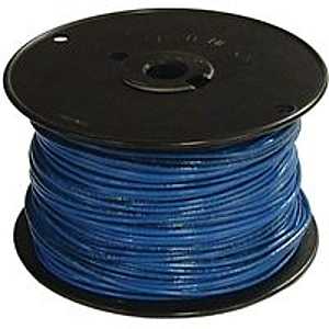 Southwire 12BLU-SOLX500 Building Wire, 12 AWG Wire, 1 -Conductor, 500 ft L, Copper Conductor, Nylon Sheath