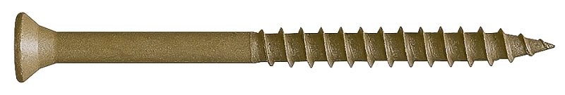 Camo 0356179 Deck Screw, #9 Thread, 3 in L, Bugle Head, Star Drive, Type 17 Slash Point, Carbon Steel, ProTech-Coated, 1750/PK