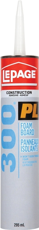 LePage 1113123 Foamboard Adhesive, Tan, 825 mL Cartridge