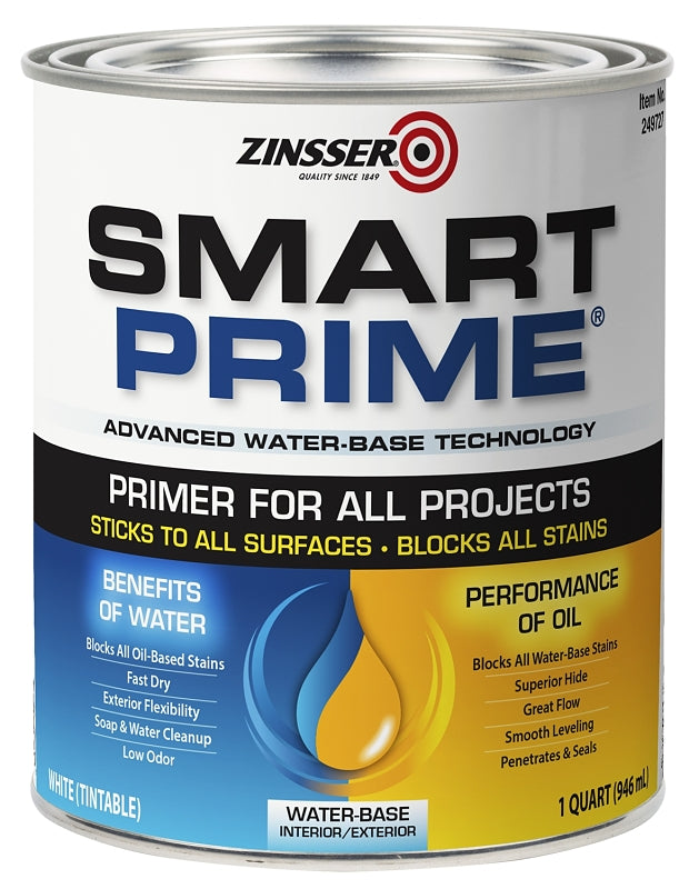 Zinsser 249727 Primer, White, 1 qt