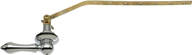 Danco 89447A Wallplate Toilet Handle, Brass, For: Angled, Front or Side-Mount Toilet Tank