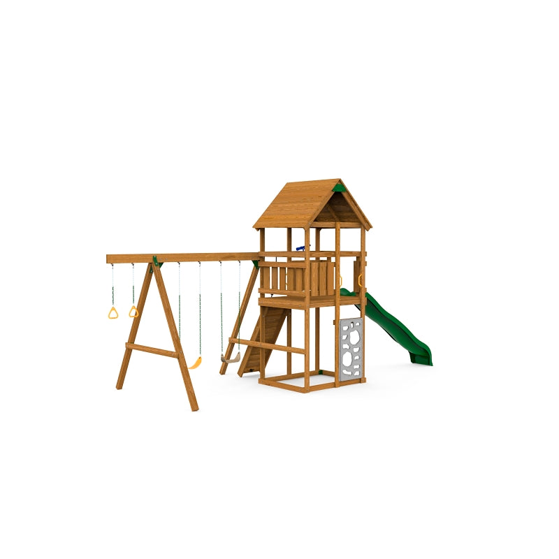 Playstar PS 7716 Series Build It Yourself Playset Kit, Specifications: 18 sq-ft Play Deck, 12 Activities