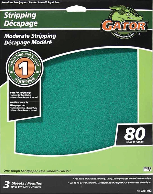 7261-012 SNDSHT 80GRIT 3PK