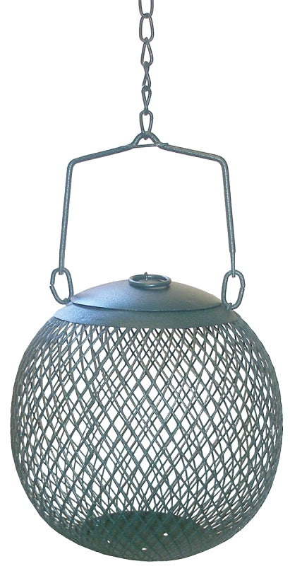 Perky-Pet NO/NO GSB00344 Wild Bird Feeder, 1.12 lb, Metal, Green, 5.7 in H