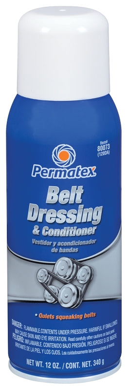 Permatex 80073 Belt Conditioner, 16 oz Aerosol Can, Liquid