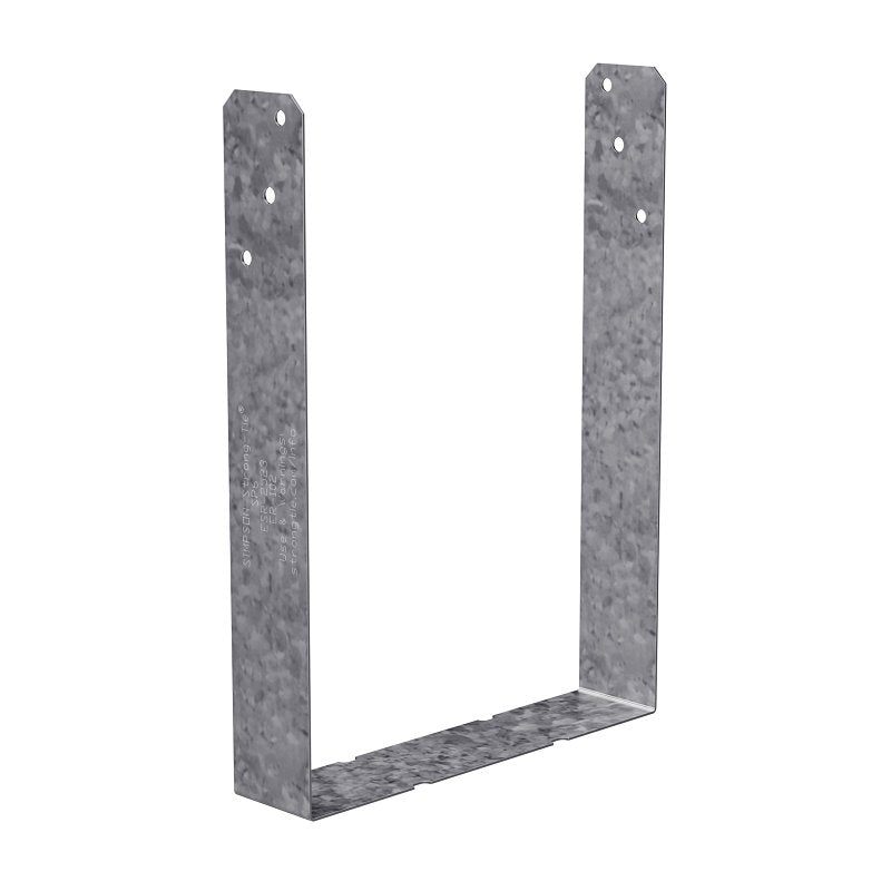 Simpson Strong-Tie SP SP6 U-Shaped Stud Plate Tie, 7-3/4 in L, 5-9/16 in W, Steel, Galvanized