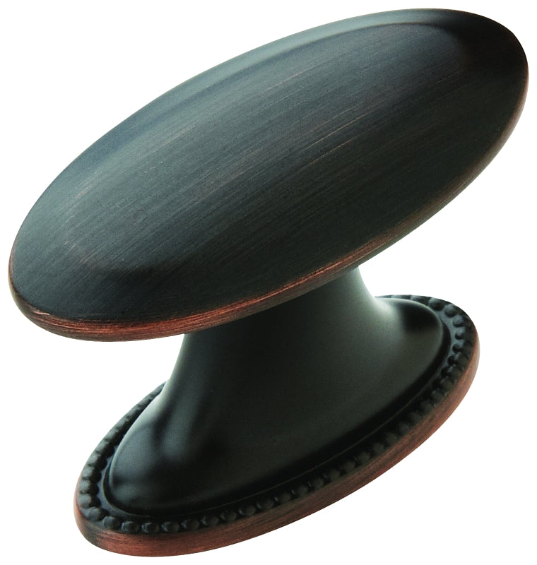 Amerock Atherly Series BP29280ORB Cabinet Knob, 1 in Projection, Zinc, Oil-Rubbed Bronze