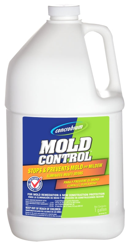 Concrobium 25001CAL Mold Control, 1 gal, Liquid, Typical, Clear