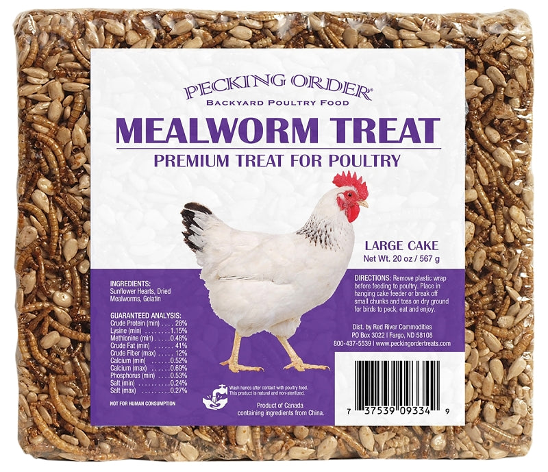 MEALWORM CAKE TREAT 20OZ