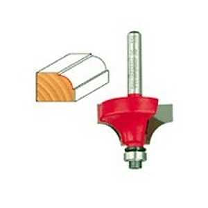 Freud 36-112 Router Bit, 1-1/4 in Dia Cutter, 2-3/16 in OAL, 1/4 in Dia Shank, 4-Cutter, Carbide