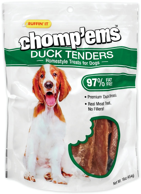 08222 TREAT DUCK JERKY 16OZ