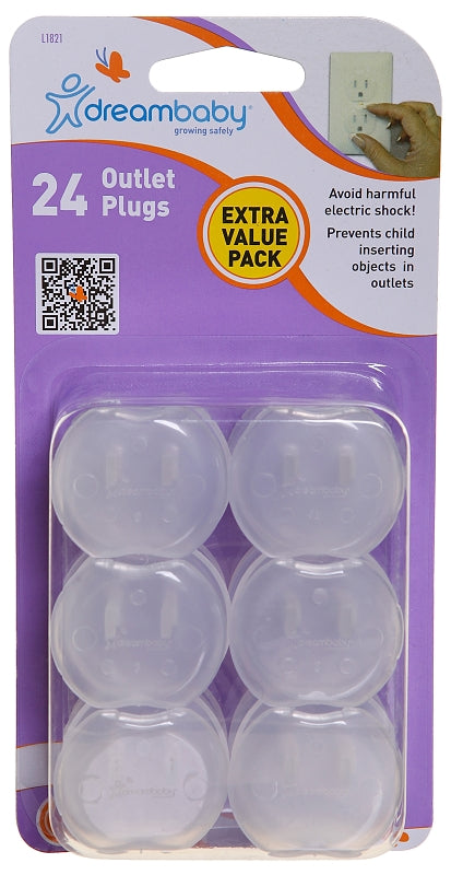 Dreambaby L1821 Outlet Plug, 24/PK