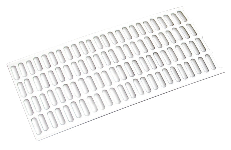 COVER GUTTER LEAF VNYL WHT 5FT