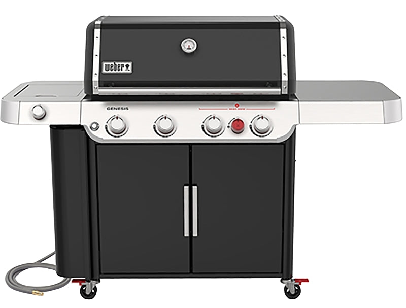 GRILL NAT 4-BNR BLACK 48000BTU