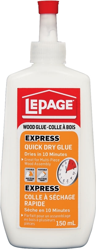 LePage 1536417 Wood Glue, Milky, 400 mL Bottle