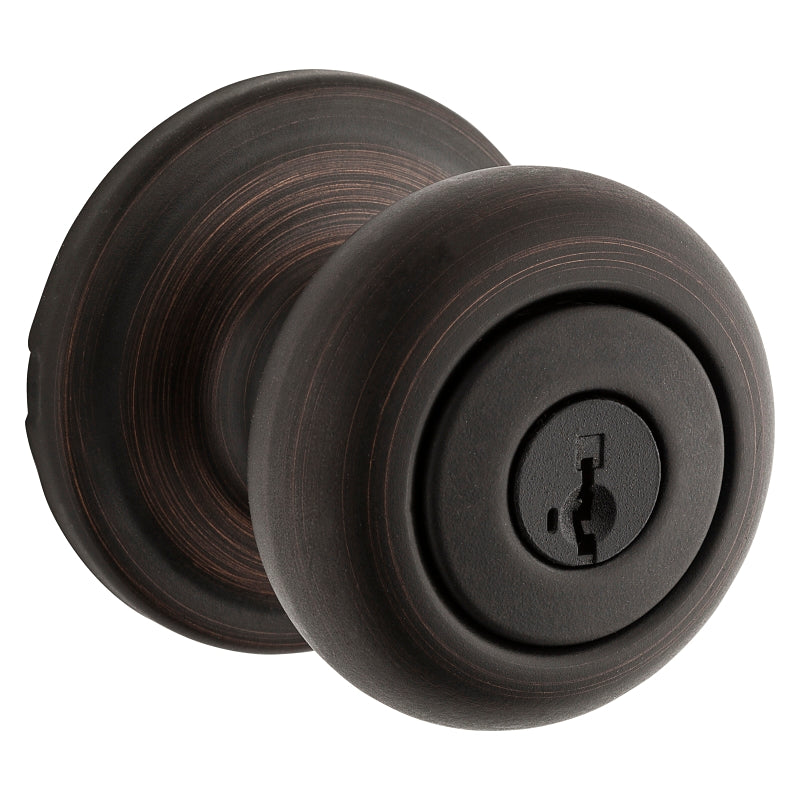 Kwikset Signature Series 740H11PSMTRCAL/RC Entry Knob, Venetian Bronze, Metal, K3, KW1 Keyway, 2 Grade