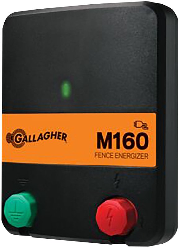 Gallagher G330444 Electric Fence Energizer, 110 V, 60 acre (Typical), 100 acre (Clean) Fence Distance