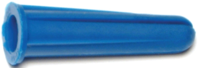 Midwest Fastener 21853 Wall Anchor with Screw, #14-16 Thread, 1-1/2 in L, Plastic, 50 lb