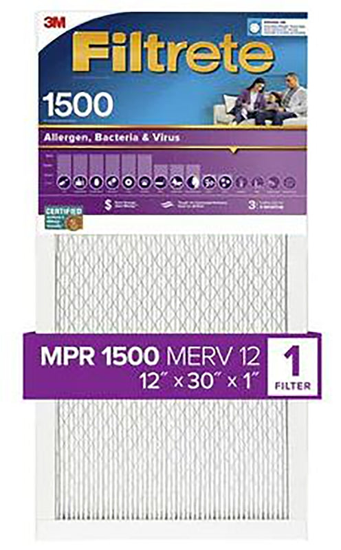 FILTER AIR 1500MPR 12X30X1IN