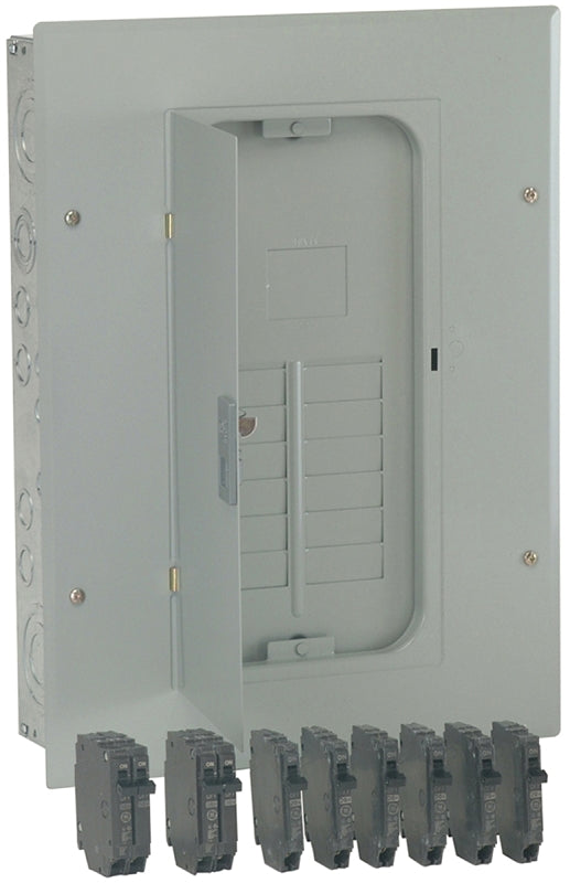 GE PowerMark Gold TLM Series TLM1212CCUPL8 Load Center Pack, 125 A, 12-Space, 24-Circuit, Main Lug, NEMA 1 Enclosure