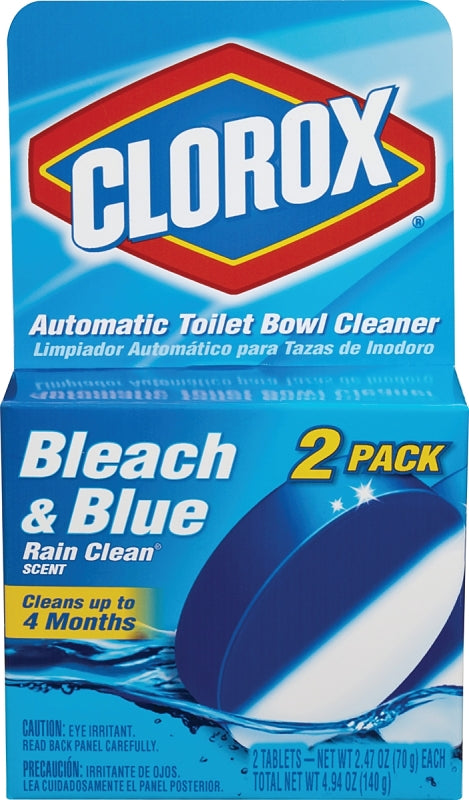 Clorox 30900 Toilet Bowl Cleaner, Solid, Citrus, Floral, Dark Blue