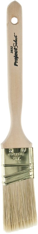 Linzer 2832-1.5 Paint Brush, 1-1/2 in W, 2-1/4 in L Bristle, Sash Handle