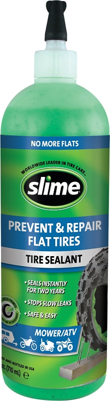 Slime 10008 Tire Sealant, 24 oz Squeeze Bottle, Liquid, Characteristic