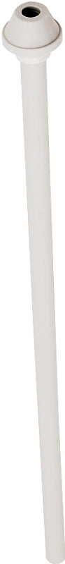 Plumb Pak PP70-4 Toilet Supply Tube, 3/8 in Inlet, Compression Inlet, Polybutylene Tubing, 12 in L
