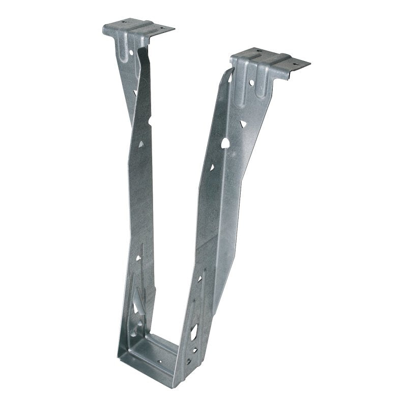 Simpson Strong-Tie ITS ITS2.56/11.88 Top Flange Hanger, 11-13/16 in H, 2 in D, 2-5/8 in W, Steel, Galvanized/Zinc