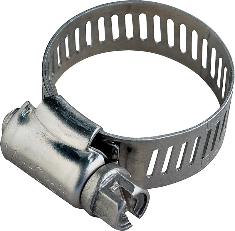 ProSource HCRAN96 Interlocked Hose Clamp, Stainless Steel, Stainless Steel