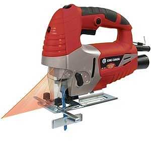 King Canada 8329 Jig Saw, 6.5 A, 3-1/8, 3/8 in Cutting Capacity, 3/4 in L Stroke, 500 to 3000 spm SPM