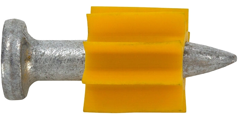 DEWALT 50022-PWR Powder Actuated Pin, 0.145 in Dia Shank, 3/4 in L, Steel/Plastic