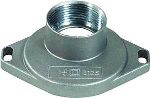 Square D B125 Conduit Hub, 1-1/4 in, Aluminum