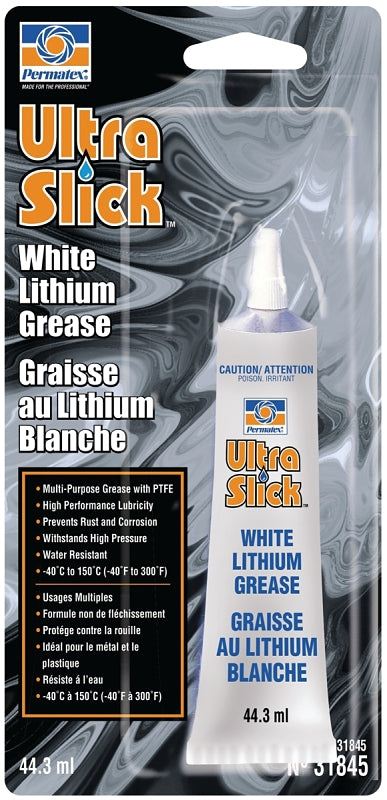 Permatex 31845 Lithium Grease, 44 mL Tube, White