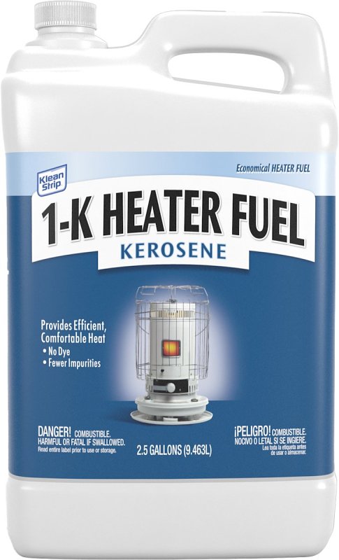 Klean Strip E08331 Kerosene, 2.5 gal Bottle