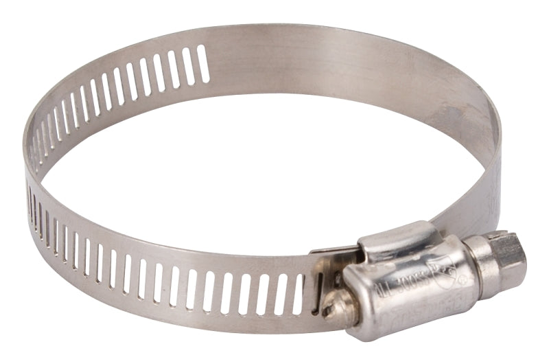 ProSource HCRSS40 Interlocked Hose Clamp, Stainless Steel, Stainless Steel