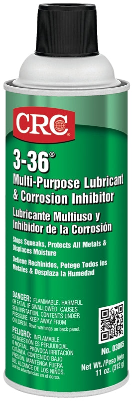 CRC 03005 Lubricant and Corrosion Inhibitor, 16 oz Aerosol Can, Liquid