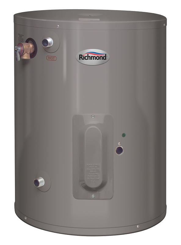 Richmond Essential Series 6EP30-D Electric Water Heater, 18.75 A, 120 V, 2000 W, 30 gal Tank, 0.9 Energy Efficiency