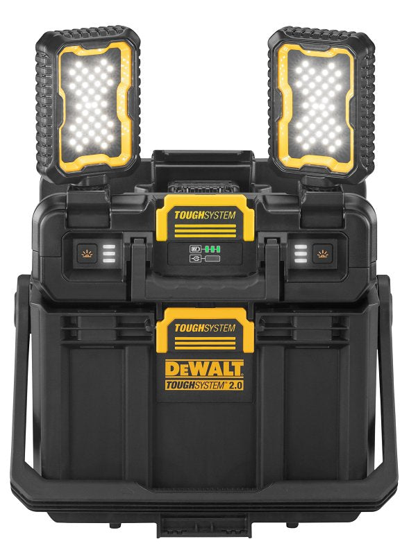 DEWALT DWST08060 Adjustable Work Light, 120 V, 40 W, LED Lamp, 4000 Lumens, Black